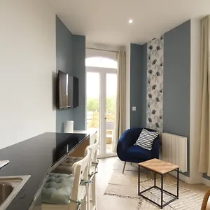 Studio, Terrasse Privative moulin Blanc Appartement Brest
